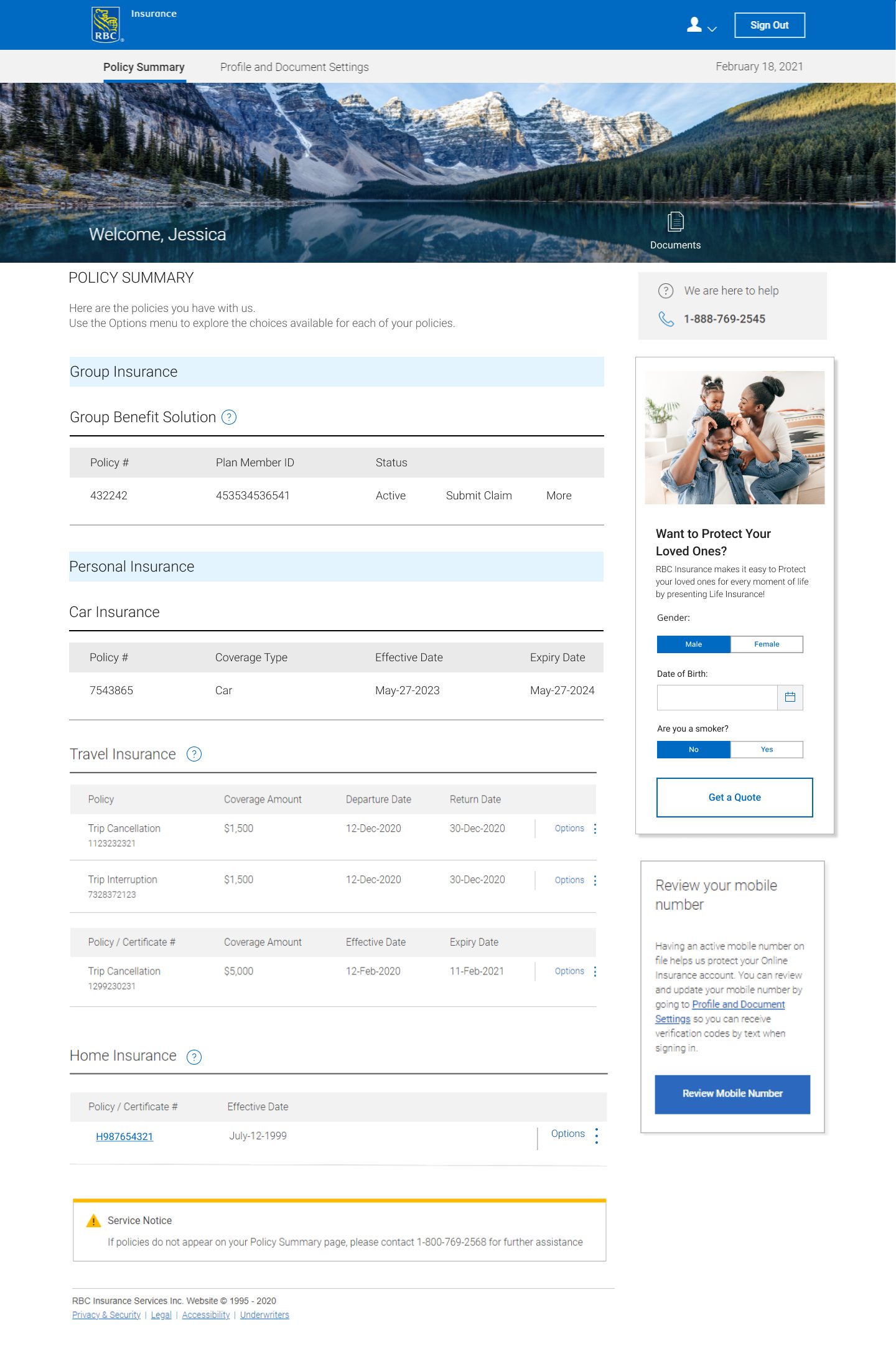 Current-state journey map — enrolment and sign-in